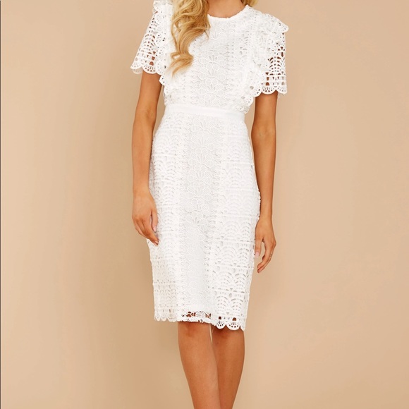 🎉🎊 HP 12/4/21🎉🎊 White Eyelet Dress🤍 - Picture 6 of 11